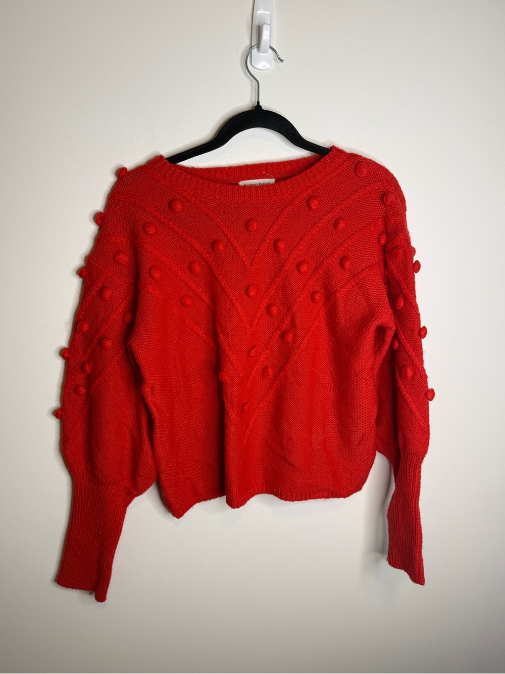 Newbury Custom red sweater size small